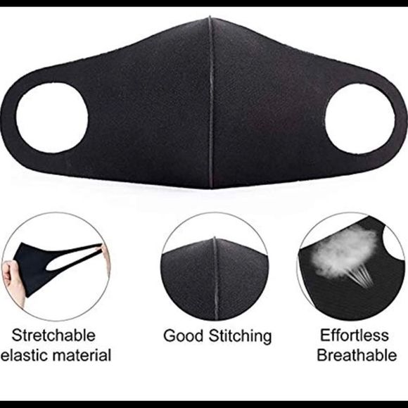 (3)Premium Nylon & Spandex Breathable Face Shield - Picture 3 of 6